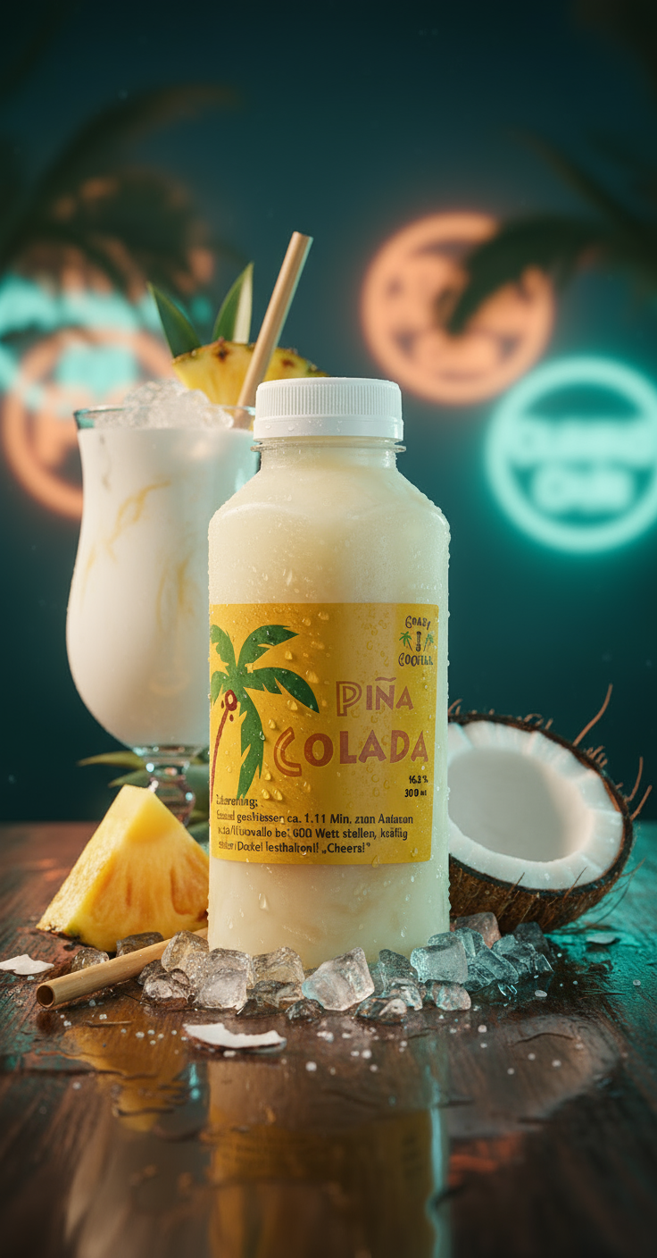Piña Colada Cocktail - Crazy Cocktails